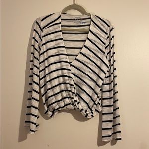 Blue Life Striped Top
